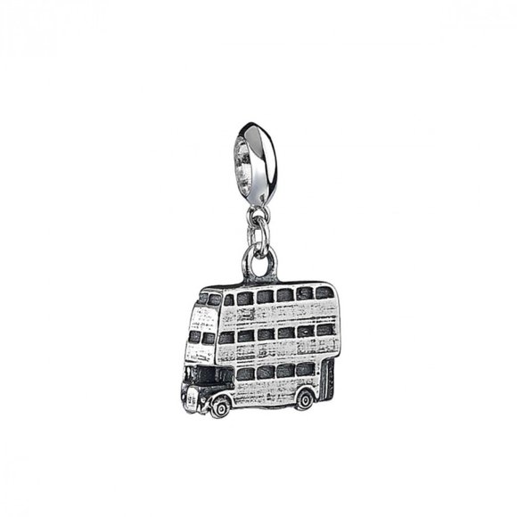 New Harry Potter Knight Bus Sterling Silver Charm Pendant (England)